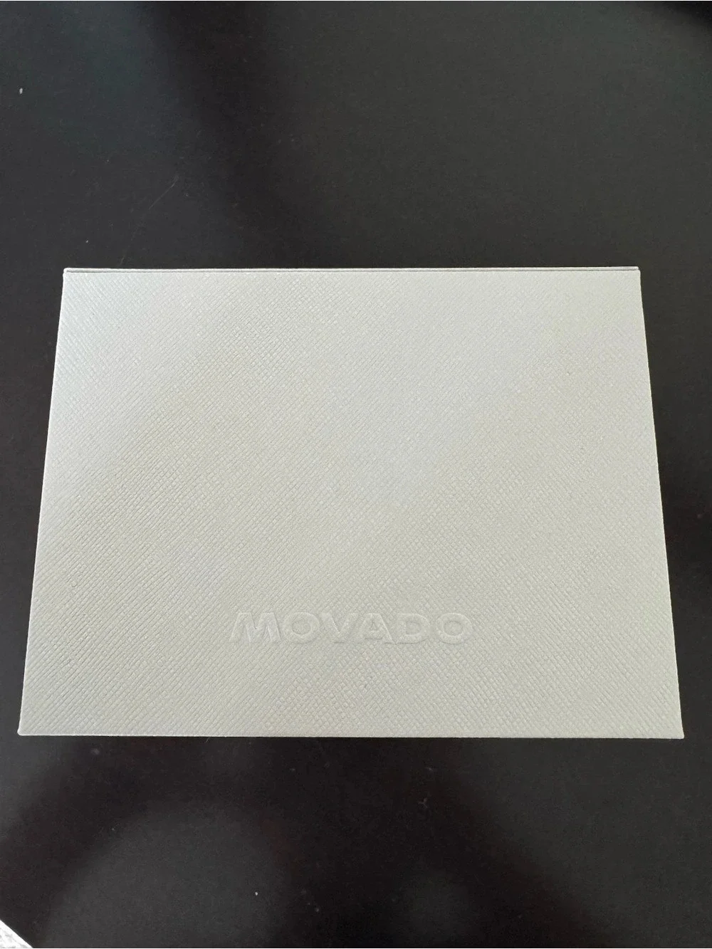Movado Series 800 Chronograph Watch in Silver & Black Like New